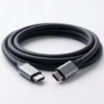 Prime USB-C and USB-C ケーブル Thunderbolt 5 (240W, 80Gbps) 1.0m 240W出力 8K対応 最大80Gbps 高速データ転送 iPhone 16 / 15 MacBook Air Pro iPad Pro/Air 他対応