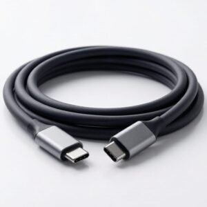 Prime USB-C and USB-C ケーブル Thunderbolt 5 (240W, 80Gbps) 1.0m 240W出力 8K対応 最大80Gbps 高速データ転送 iPhone 16 / 15 MacBook Air Pro iPad Pro/Air 他対応