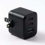 充電器 65W 3ポート Type-C USB PD対応 GaN 折りたたみ式 PSE適合 BSACPD6505C2BK