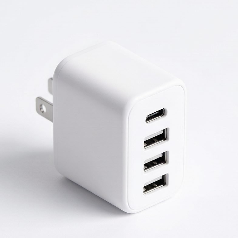 PowerPort I PD - 1 PD and 4 PowerIQ (Power Delivery対応 60W 5ポート USB-C急速充電器)【PSE技術基準適合/USB PD対応/PowerIQ搭載】 iPhone/iPad/MacBook/MacBook Air (2018)