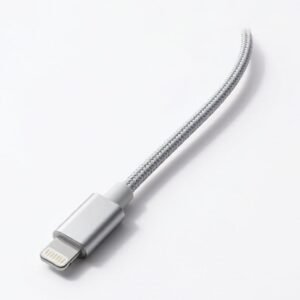 A8194 3.5mmオーディオケーブル Lightningコネクタ付き 3フィート/0.9m 丈夫な編組デザイン iPhone 14/13/12/11 iPad iPod用 - プレミアムサウンドと信頼性の高い互換性 ポーチ付き