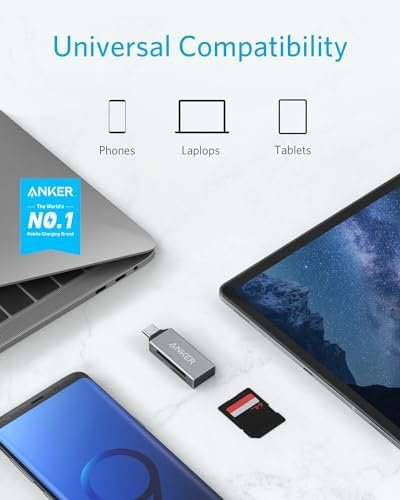 Anker SDカードリーダー USB C、デュアルスロット USB Type C - Micro 详情图2
