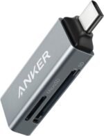 Anker SDカードリーダー USB C、デュアルスロット USB Type C - Micro SDカードアダプター。 | iPhoneとノートパソコン用、