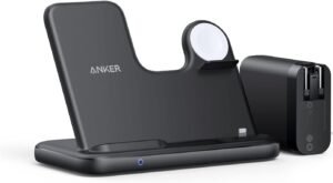 Anker 544 Wireless Charger (4-in-1 Station) | (4-in-1 Station)【ワイヤレス出力/USB急速充電器付