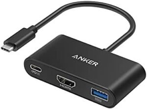 Anker PowerExpand 3-in-1 USB-C PD ハブ ブラック | 4K対応 H 详情图1