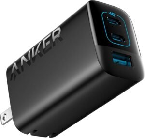 Anker Charger (67W, 3-Port) | (67W, 3-Port) 【USB PD対応/PSE技術基準適合/折りたたみ式プラグ】MacBoo