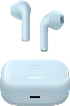 Anker Soundcore K20i ブルー | （Bluetooth 5.3）【完全ワイヤレスイヤホン/インナーイヤーイヤホン / IPX5防水規格 /