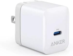 Anker PowerPort III 20W USB-C 壁充電器 コンパクト 急速充電器 折りたたみ式プラグ 急速充電 iPhone 16シリーズ Gala