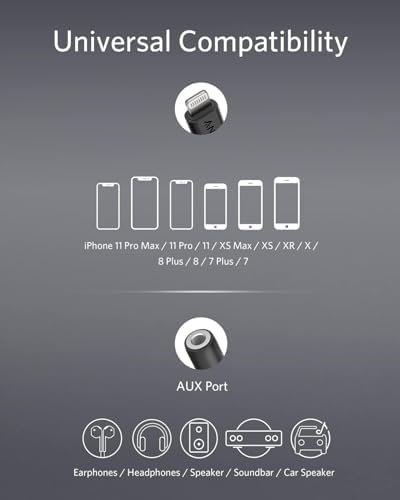 Anker A8194 3.5mmオーディオケーブル Lightningコネクタ付き 3フィート/0 详情图2