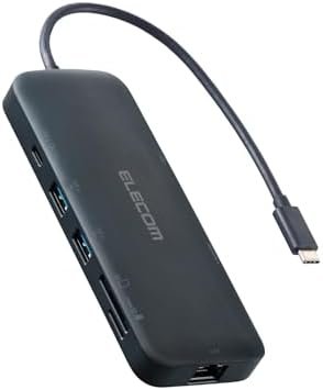 エレコム USB-C ハブ ドッキングステーション 8in1 PD100W HDMI 4K/60Hz 详情图1
