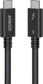 Anker Prime USB-C & USB-C ケーブル Thunderbolt 5 (240W, 80Gbps) 1.0m | 240W出力 8K対応 最
